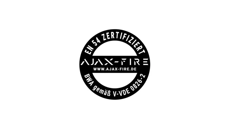 AJAX-FIRE: Zertifizierte Brandwarnanlagen